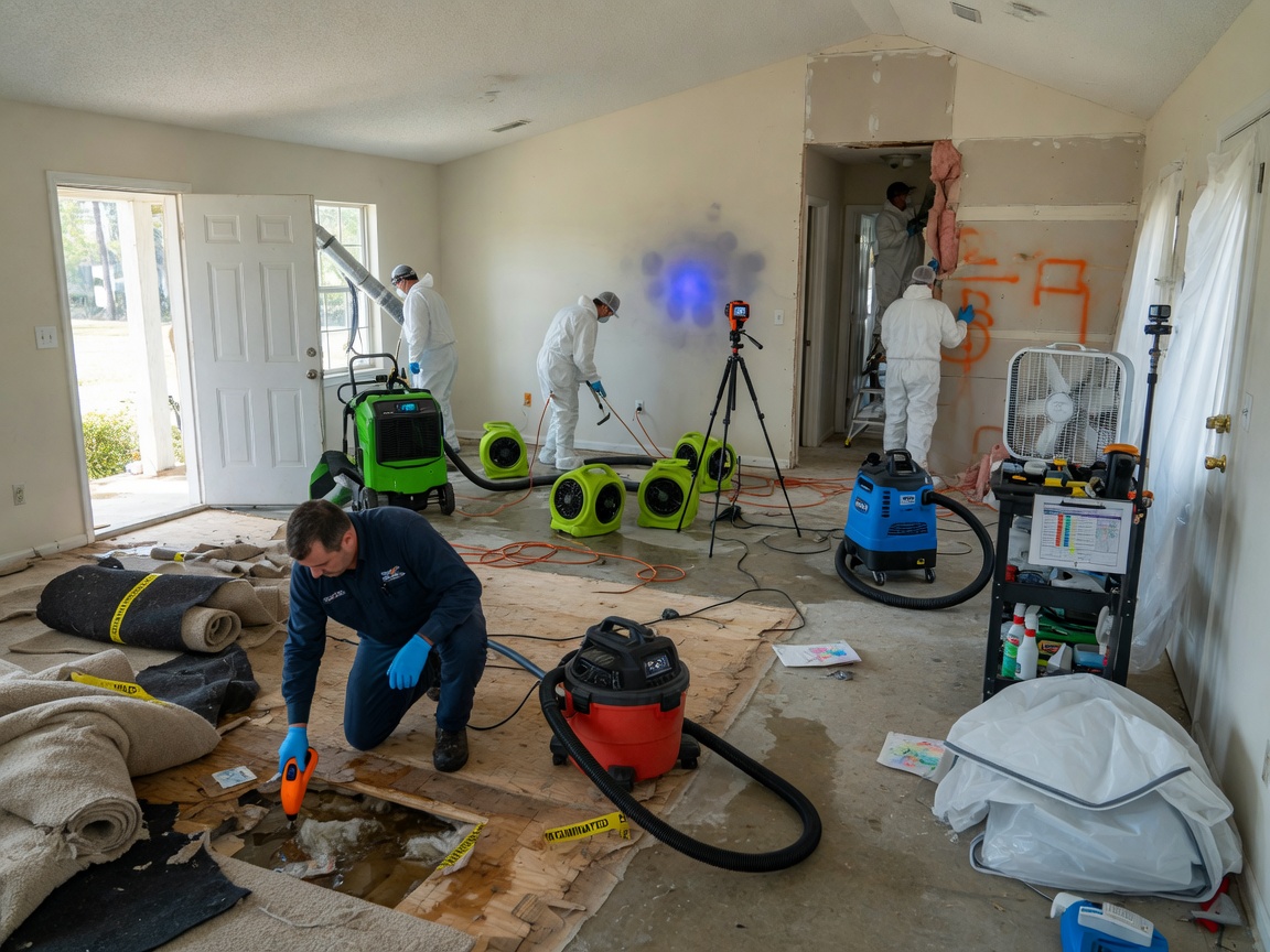 How Professional Water Damage Restoration Works From Start to Finish