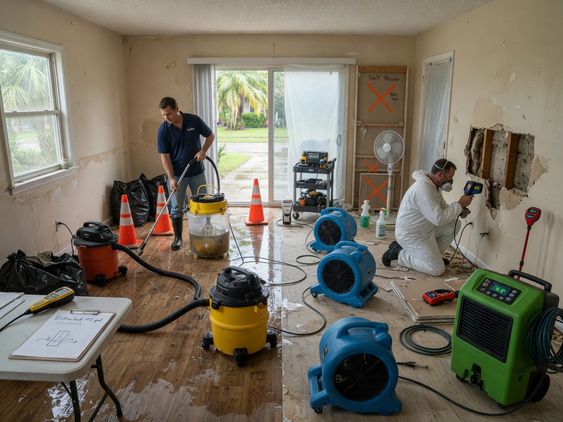 Water Damage Restoration in Navy Point, FL