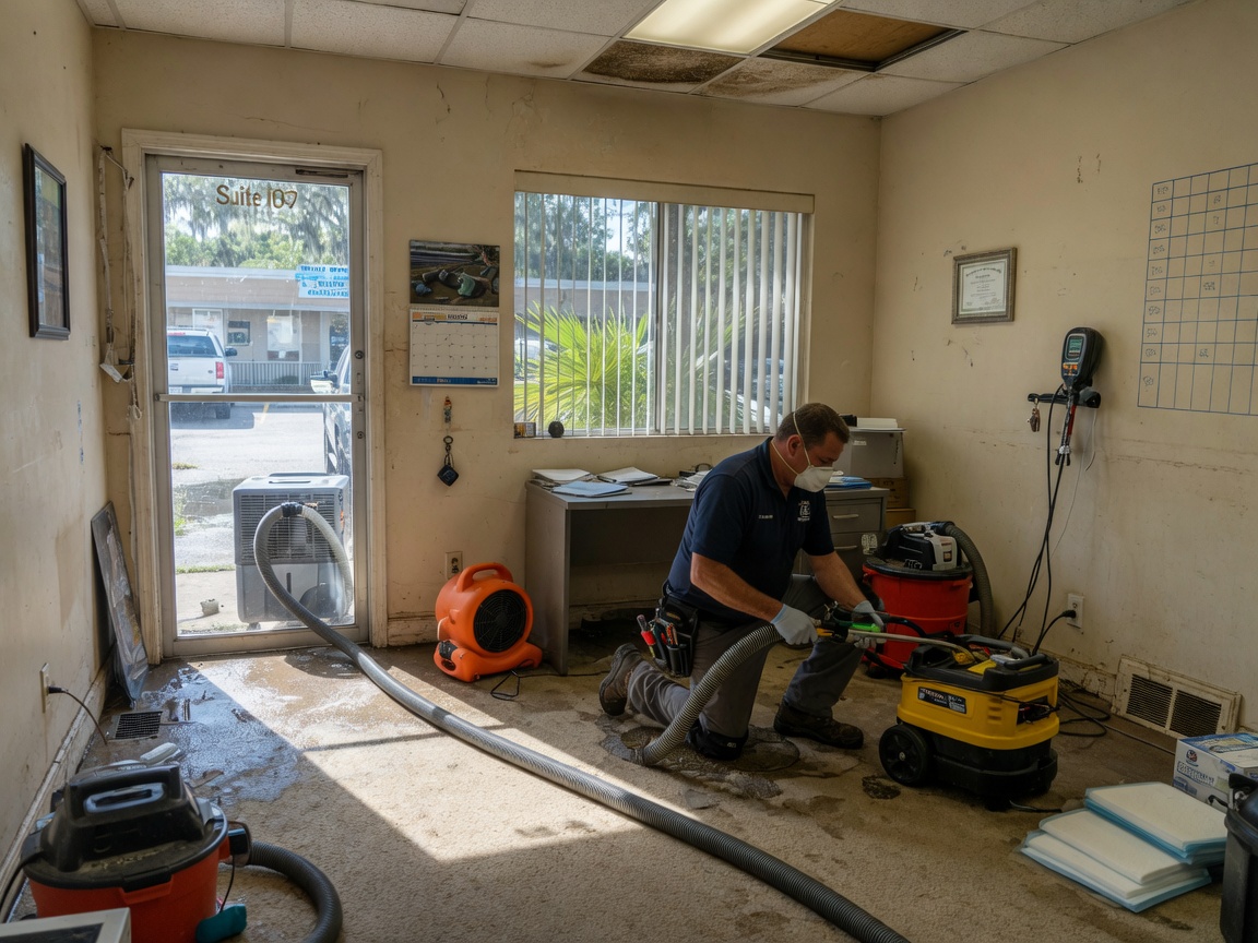 Commercial Water Damage Restoration in Pensacola