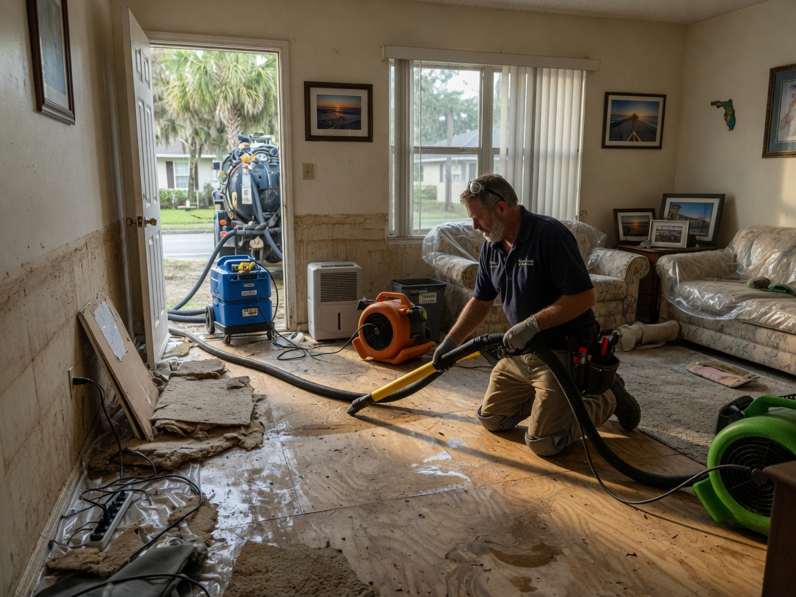 Flood Damage Restoration in Pensacola