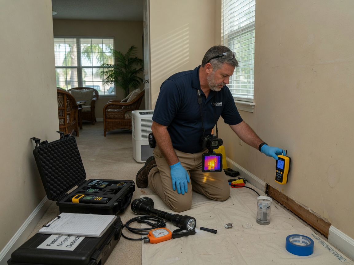 Moisture Detection & Inspection Services in Pensacola