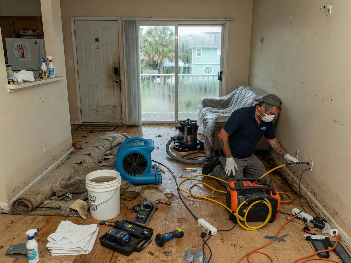 Rental Property Water Damage Restoration in Pensacola