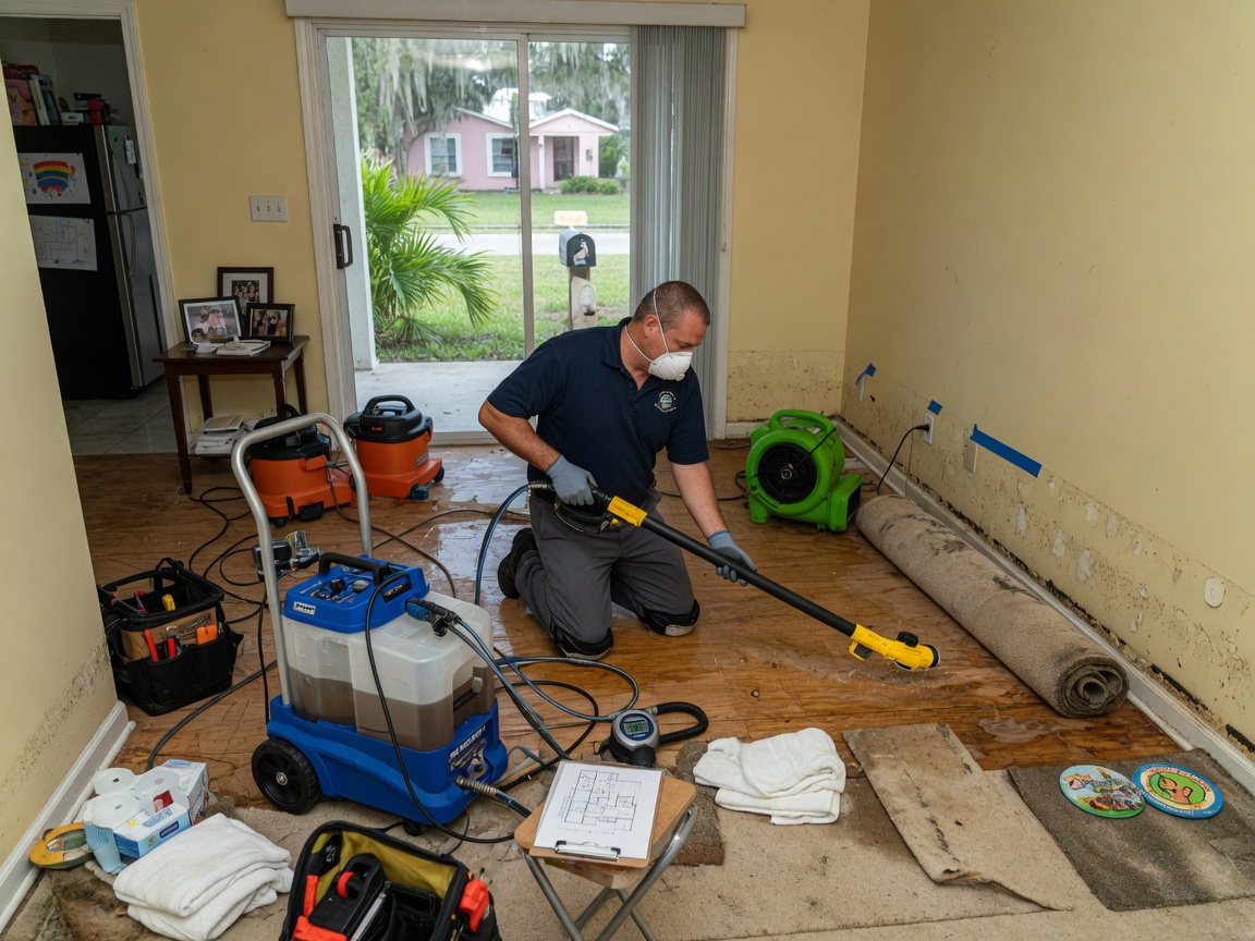 Water Damage Cleanup Services in Pensacola