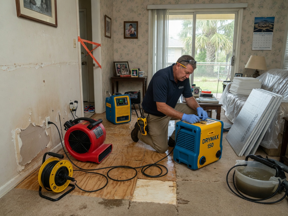 Water Damage Dry-Out Services in Pensacola